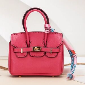 Mini Luxury Designer Inspired Tote Bag Charm